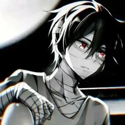 暗黑系冷酷男生动漫头像图片