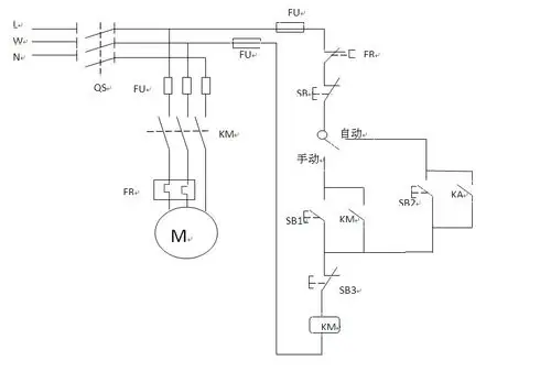 但是注意如果水泵功率过大,需要加交流接触器