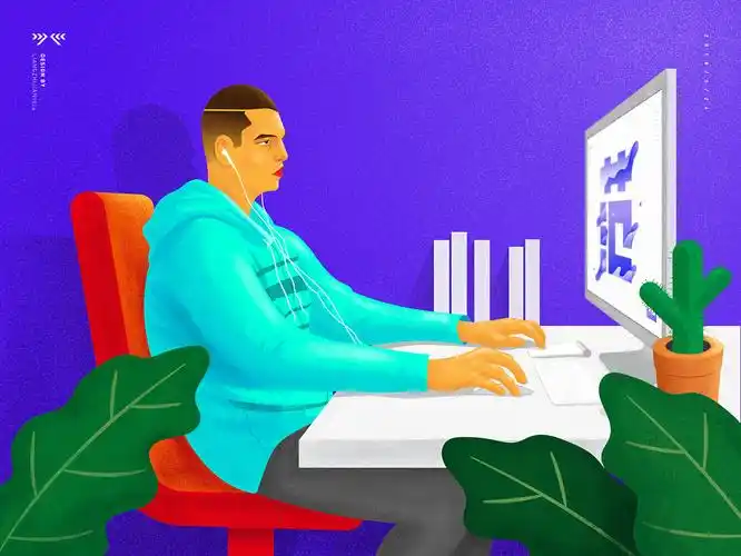 设计师的日常插画绘制梁志坚