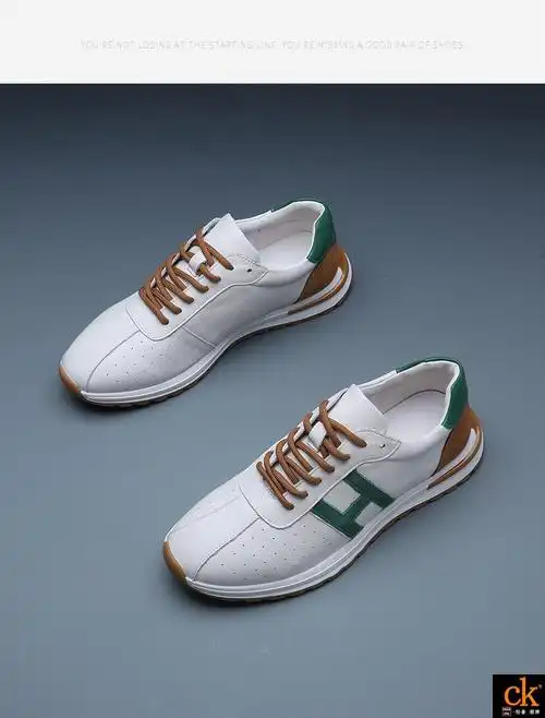 huaduck国际轻奢侈品牌欧美潮牌拼色运动休闲鞋子男潮鞋2022春夏阿甘