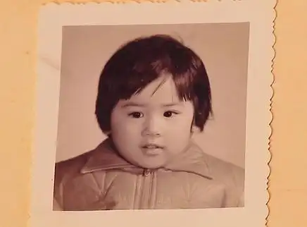 黄圣依珍贵童年照大曝光