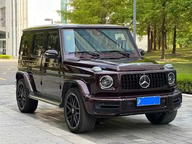 19年g500行驶了41000公里稀有碧玺红外观