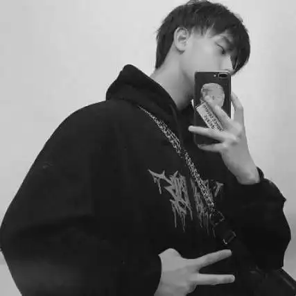 qq男生黑白头像冷酷霸气喜欢渣男的可以看看