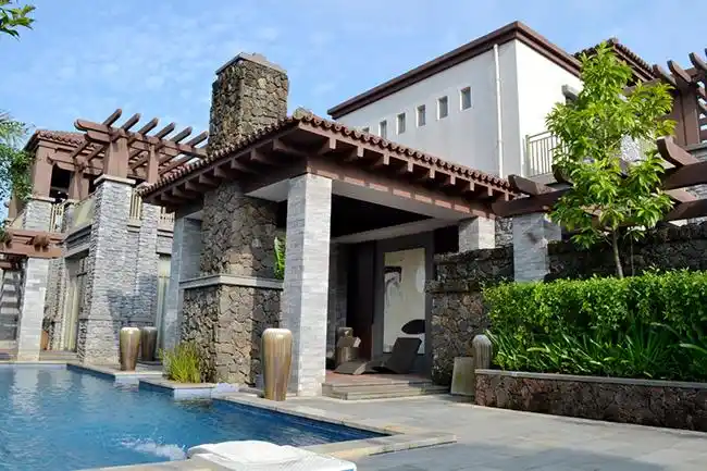 【海口别墅】海口观澜湖澜墅在售双拼和联排别墅,总价560万元/套-海南