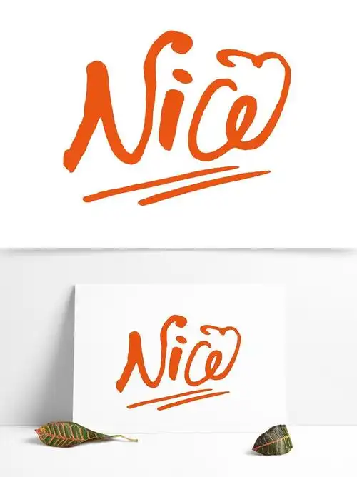 nice英文可爱字体