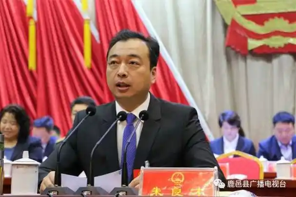 鹿邑县人民政府县长梁建松向大会报告政府工作.