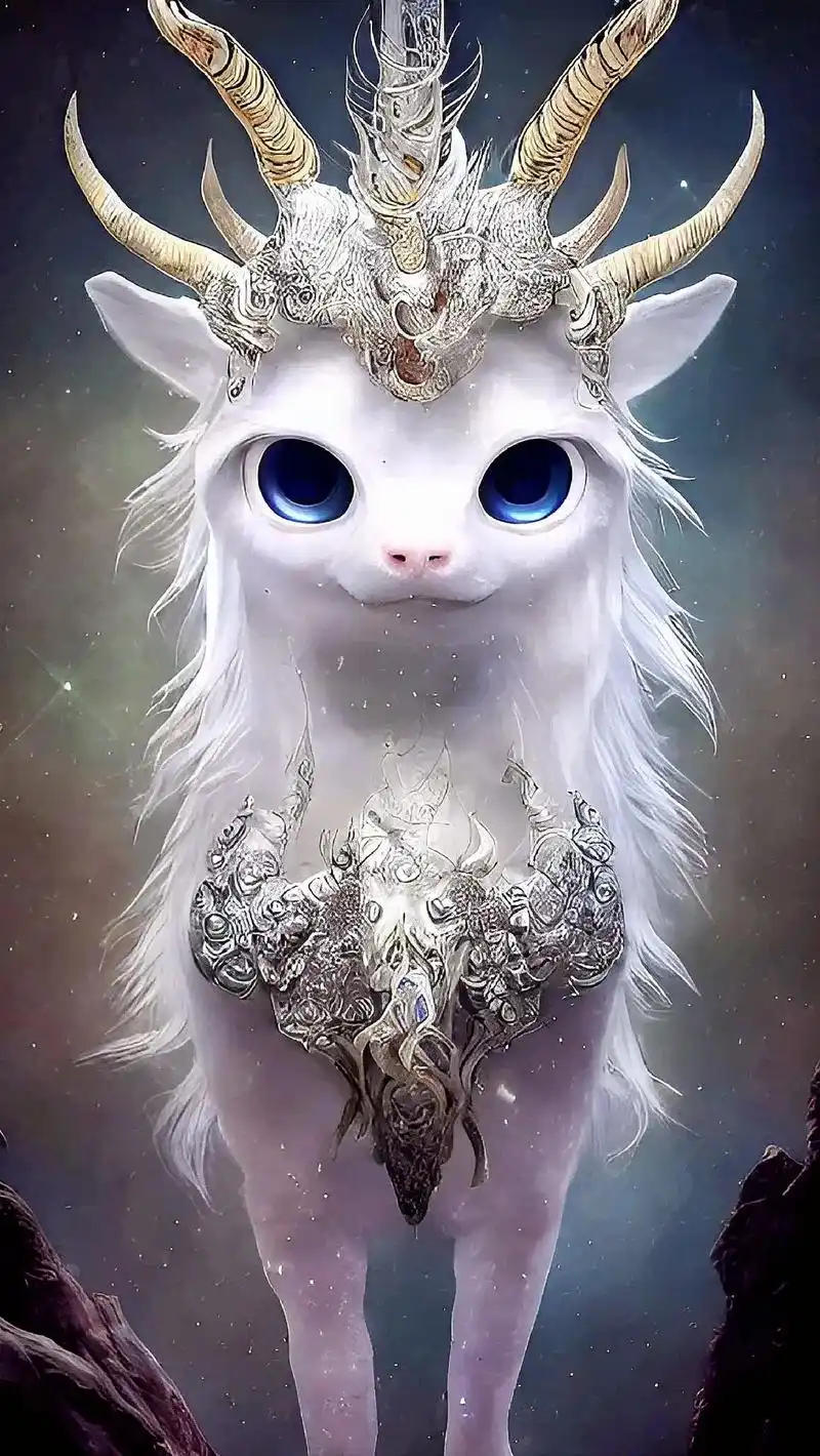 中国人不骗中国人.#手机壁纸 有了神兽白泽宝宝做壁纸,好运连 - 抖音