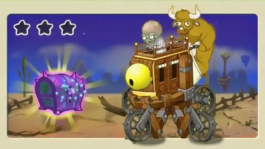 植物大战僵尸2狂野西部boss关卡狂野西部僵尸博士