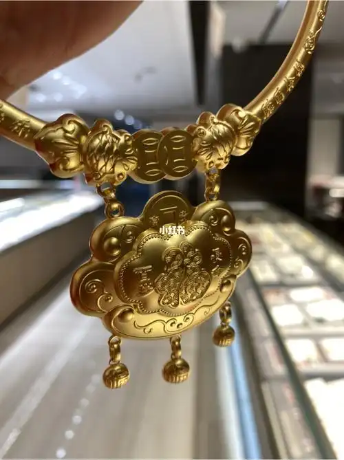 7281克硬金古法宝宝项圈