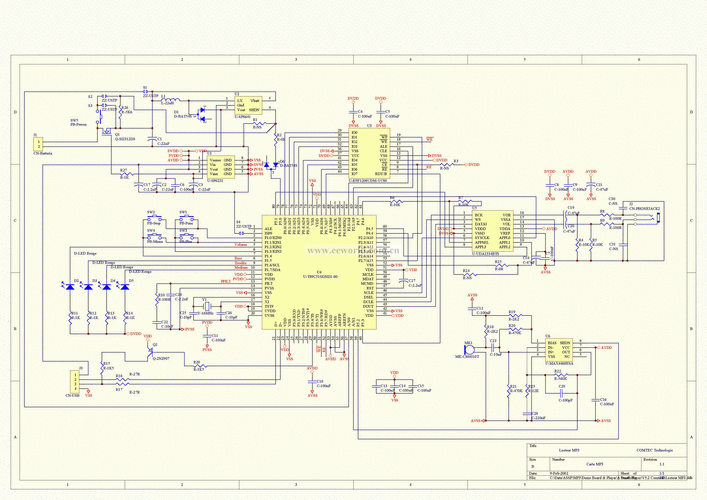 电路图mp3电路图