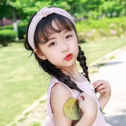 儿童卡箍韩国韩版宽边女童头箍公主潮妞小女孩亲子宝宝头饰