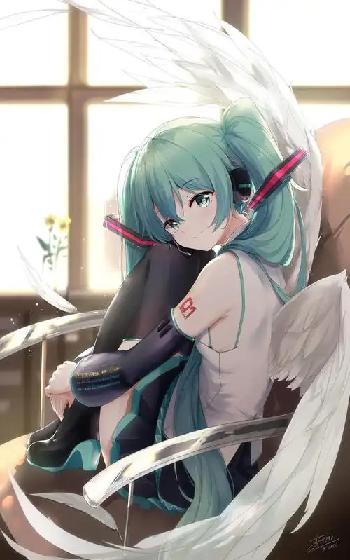 天使vocaloid初音未来