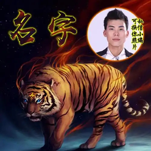 【编号440】老虎猛虎下山虎上山虎励志-微信头像,百家姓氏微信头像