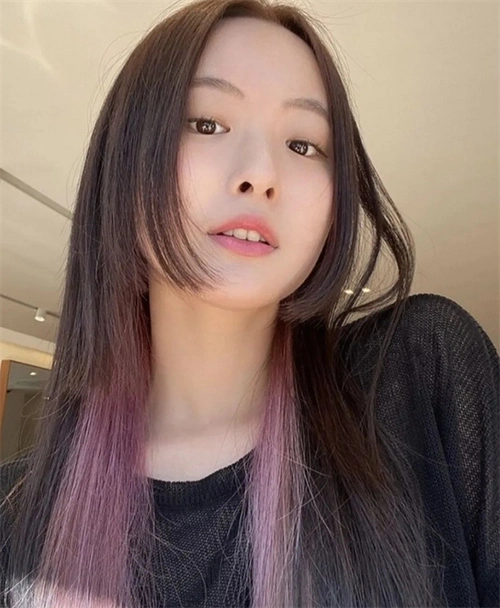 个性断层长直发 清新文艺免打理_直发发型 - 美发站