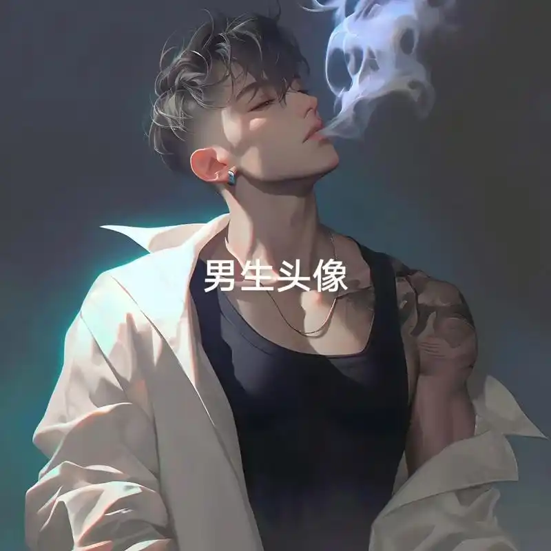 高级感满满的慵懒风纹身烟雾男生女生头像#情侣头像 #图文伙伴 - 抖音