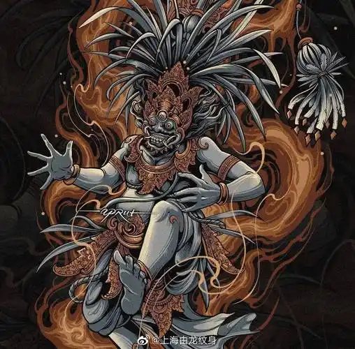 16张传统纹身手稿图案