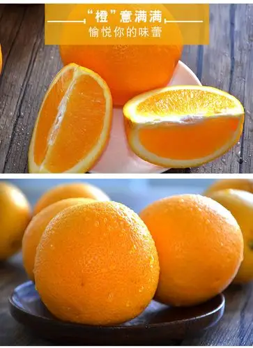现摘现发新鲜伦晚脐橙黄肉奉节橙子冰糖橙