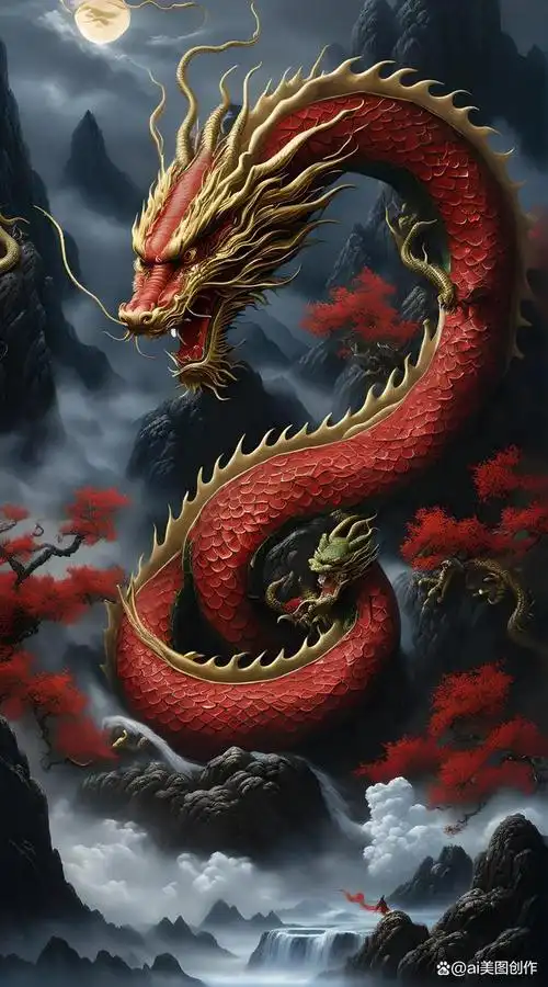 ai艺术创作(每日主题)如何用ai画出烛龙?