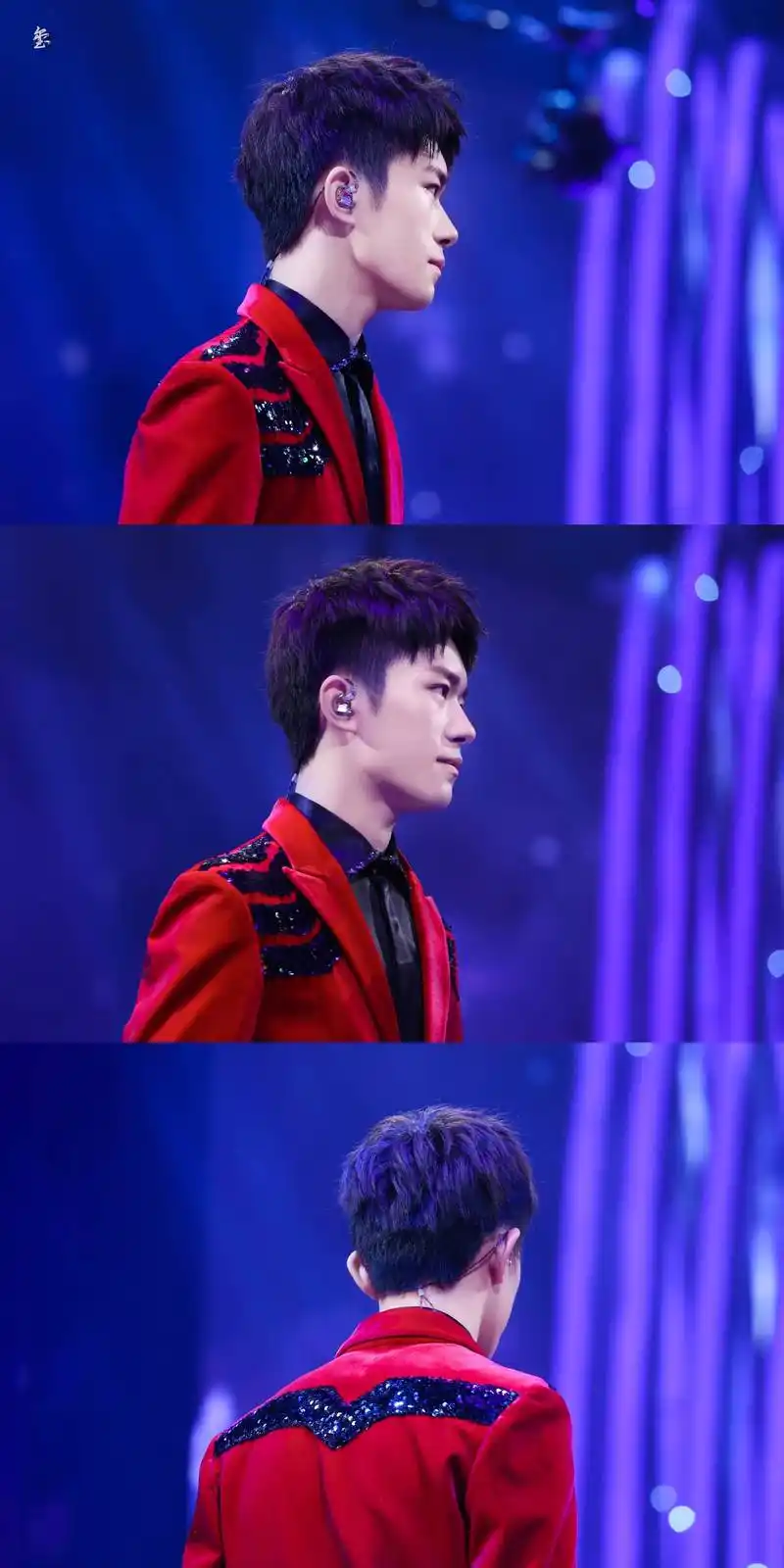 易烊千玺春晚舞台造型太帅气,红红火火喜气洋洋!