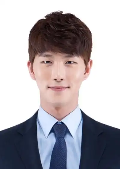 西装领带商务男士证件照二寸照片