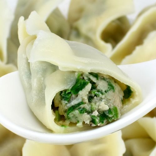 手工水饺 韭菜猪肉 方便速冻饺子12只 营养早餐速食 顺丰冰鲜包装