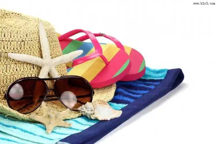 沙滩物品摆放图片大全第12张