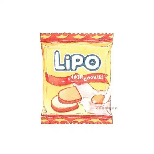 今天是两个零食手绘