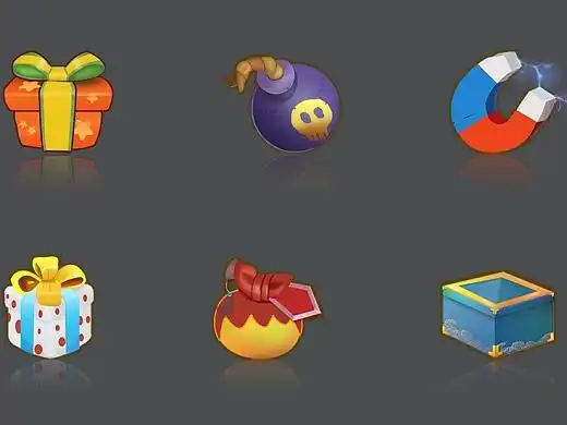 q卡通游戏图标--练习