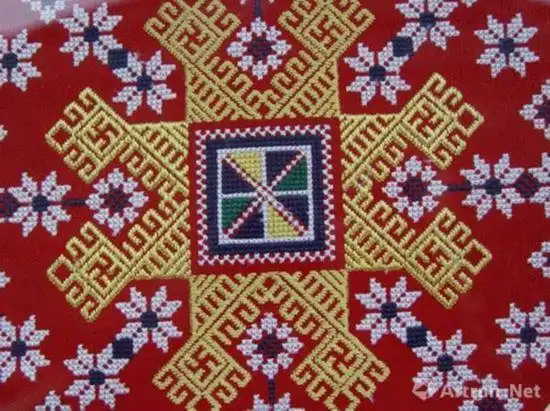 瑶族挑花刺绣 富有浓郁的诗情画意