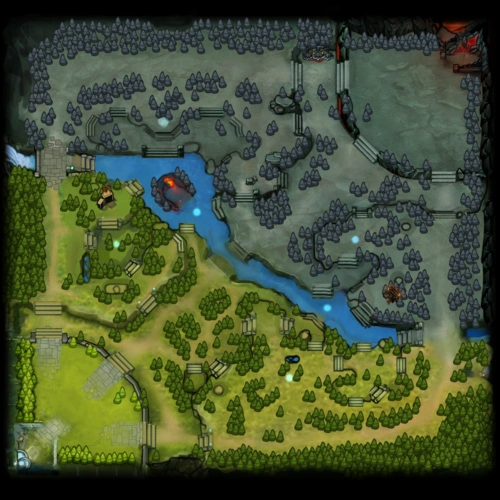小地图 - dota 2 wiki,刀塔百科