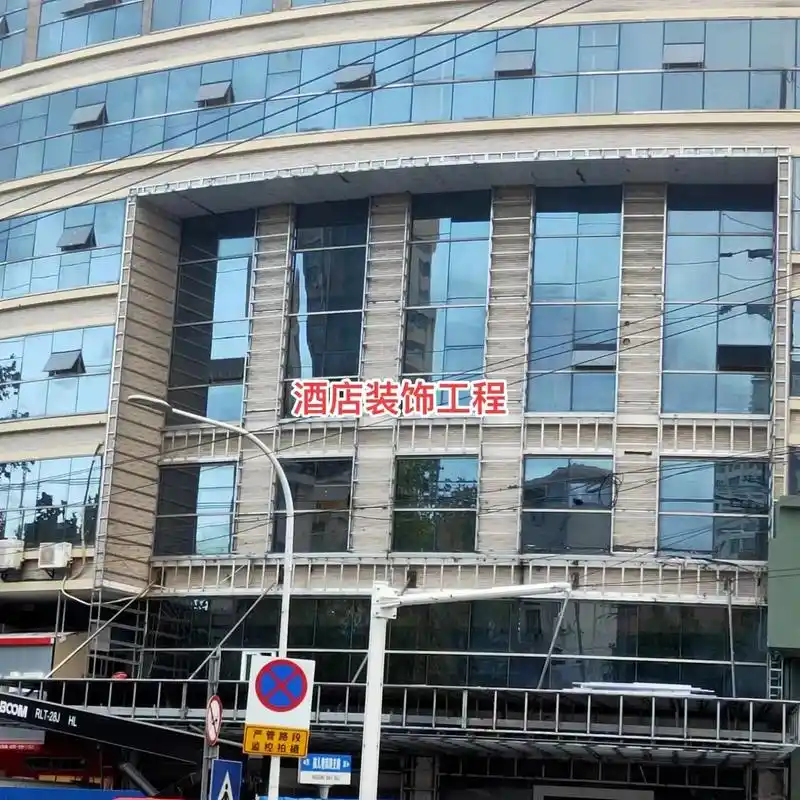 品牌酒店 不锈钢门头造型装饰安装,承接各大品牌酒店装修工程, - 抖音