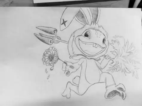 软萌简笔画鱼人头像