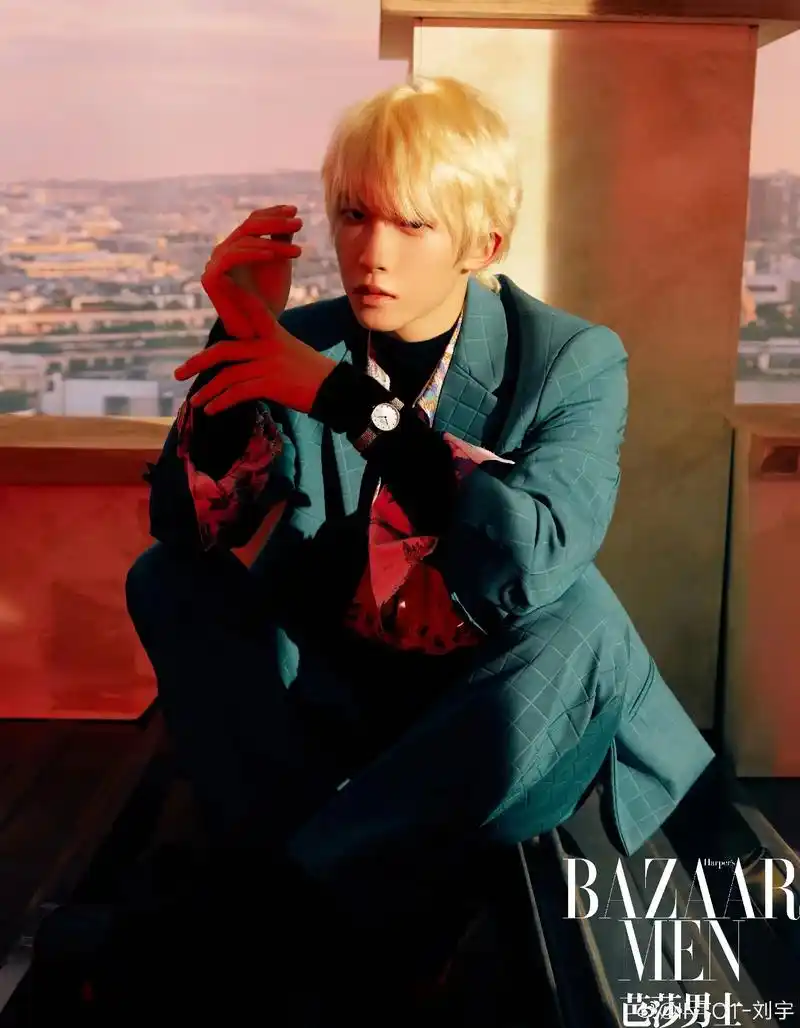 刘宇芭莎男士八月刊封面 #杂志封面 帅气又迷人 时尚表现力 - 抖音