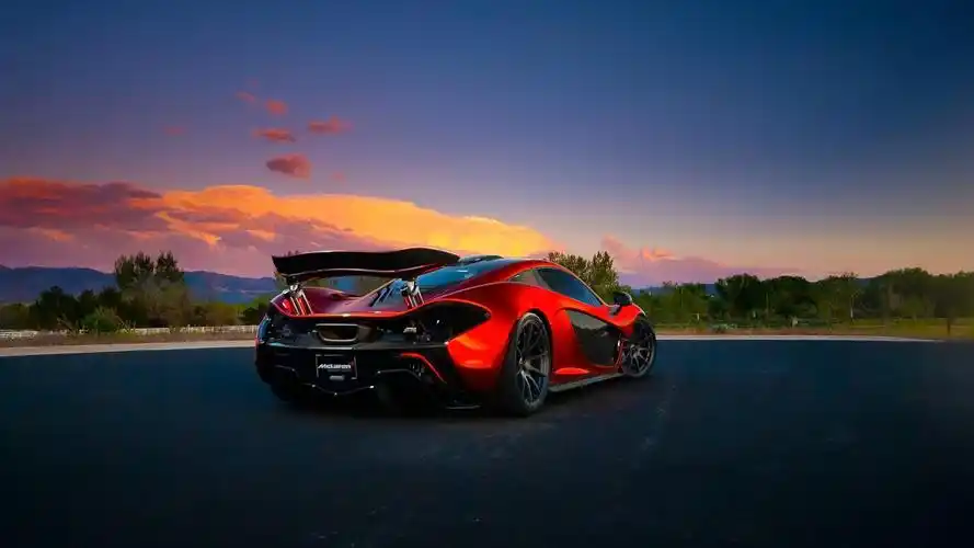 迈凯伦,超跑,1920x1080,红色,壁纸无比骚气的红色迈凯伦超级跑车壁纸