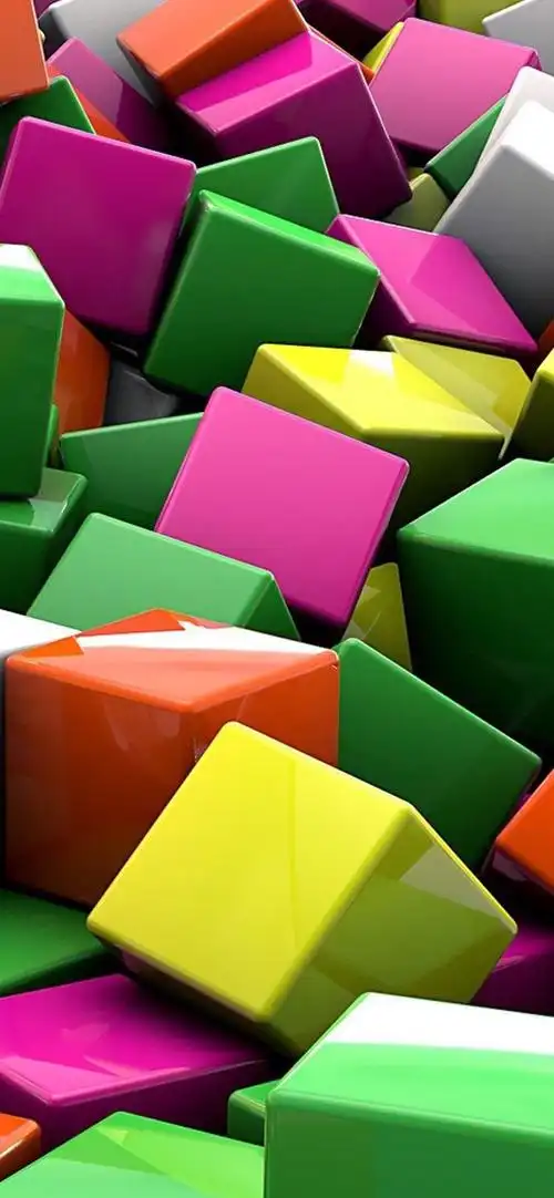 iphonex xs 高清壁纸 3d立体图形