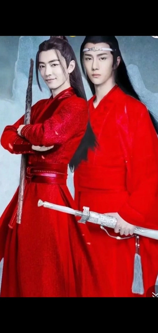 肖战红衣服震惊王一博