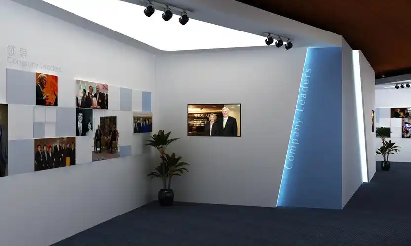 人物纪念展厅效果图|空间|展示设计 |毕文杰 - 原创作品 - 站酷