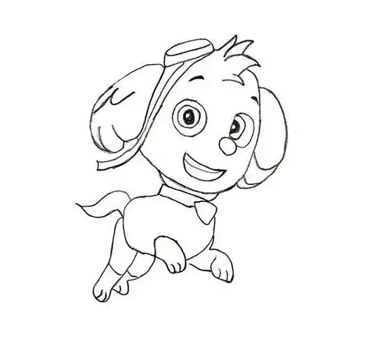 汪汪队天天简笔画