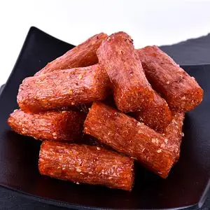 休闲零食80后怀旧小吃辣得爽香辣牛 span class=h>肉 /span>素食辣条