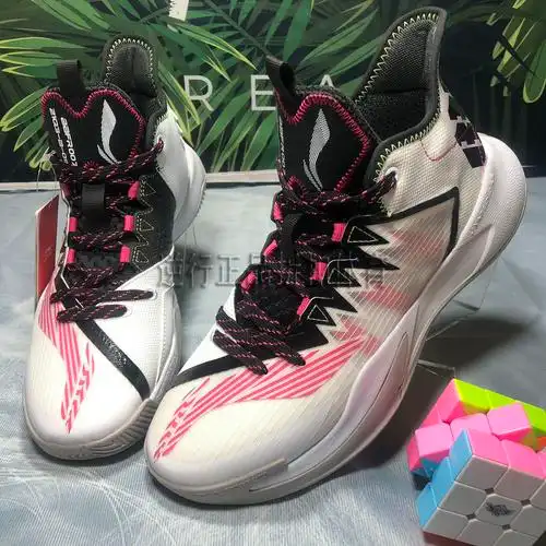 李宁风暴系列暴风2021新款男子减震回弹实战篮球鞋