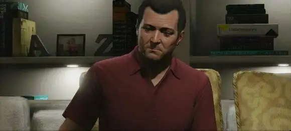 如何评价gta5里麦克这个人物形象?