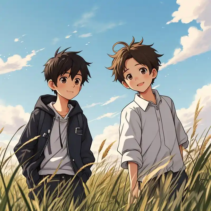 这次给大家带来一组超酷的两个男孩的微信头像.