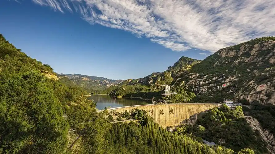【实拍】青龙峡风景美如画