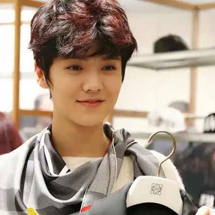 图鹿晗喜欢什么颜色的头发被誉为概念偶像