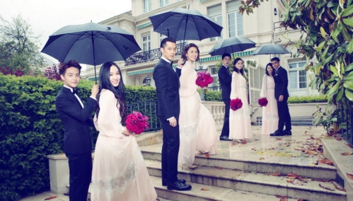 袁弘张歆艺德国完婚 伴娘伴郎颜值爆表