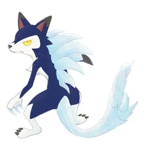 鬃岩狼人——破晓的样子 第一个.