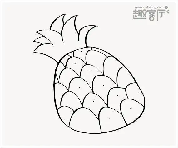 儿童水果动物简笔画