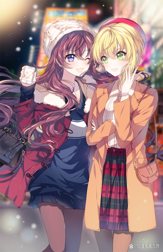 二次元动漫闺蜜系列壁纸