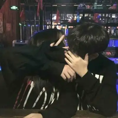 霸气黑色系列情头,情侣头像图片-回车桌面