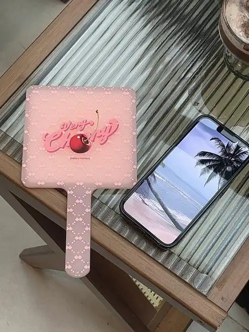 质量也特别好 我宣布pappy手持镜今天开始它就是我的新宠啦#镜子